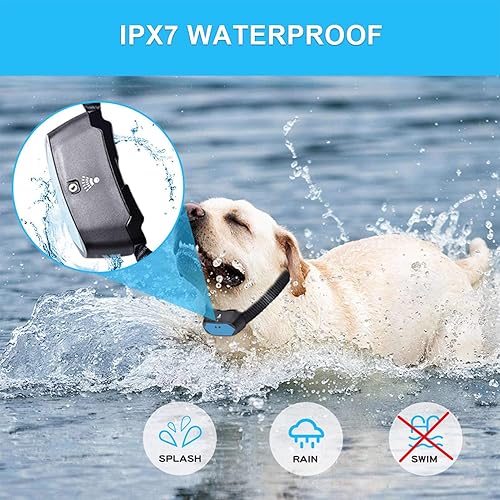 Miniatura 7 de Collar de entrenamiento para perros de citronela con control remoto (no puede funcionar automáticamente), 3 modos de pulverización, vibración,