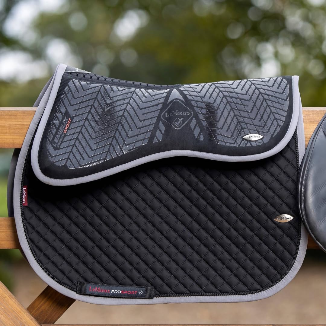 Amazon.co.jp: LeMieux Sports Grip Memory Foam ハーフパッド 