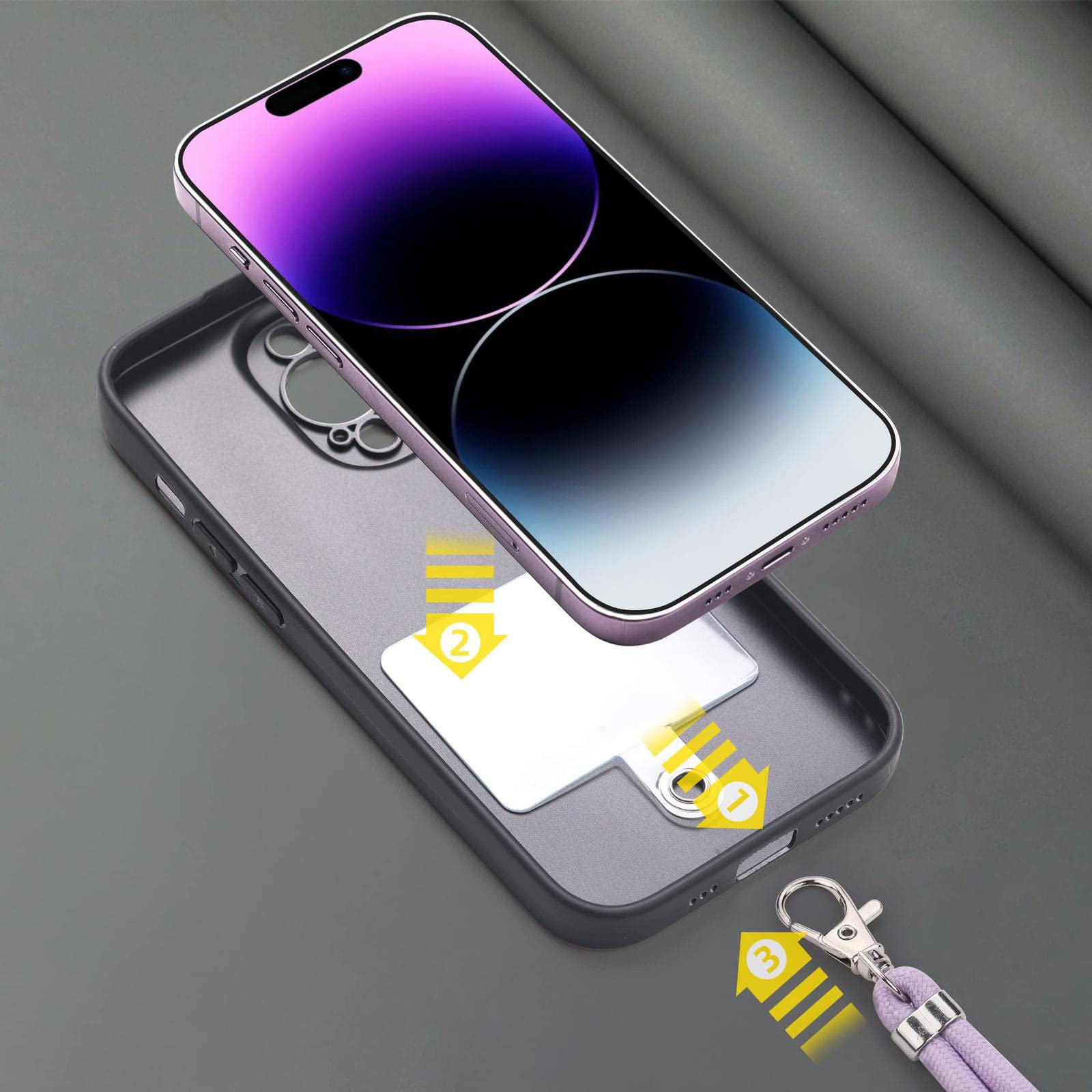 Amazon.co.jp: スマホストラップ 首掛け ショルダーストラップ 1