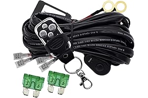 LED Light Bar Remote Control Wiring Harness Kit for Enhanced Lighting Control