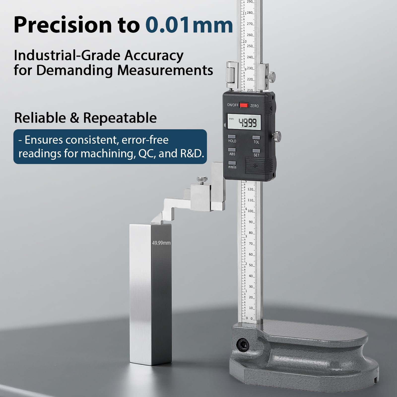Digital Height Gauge - 0.01mm Precision -6