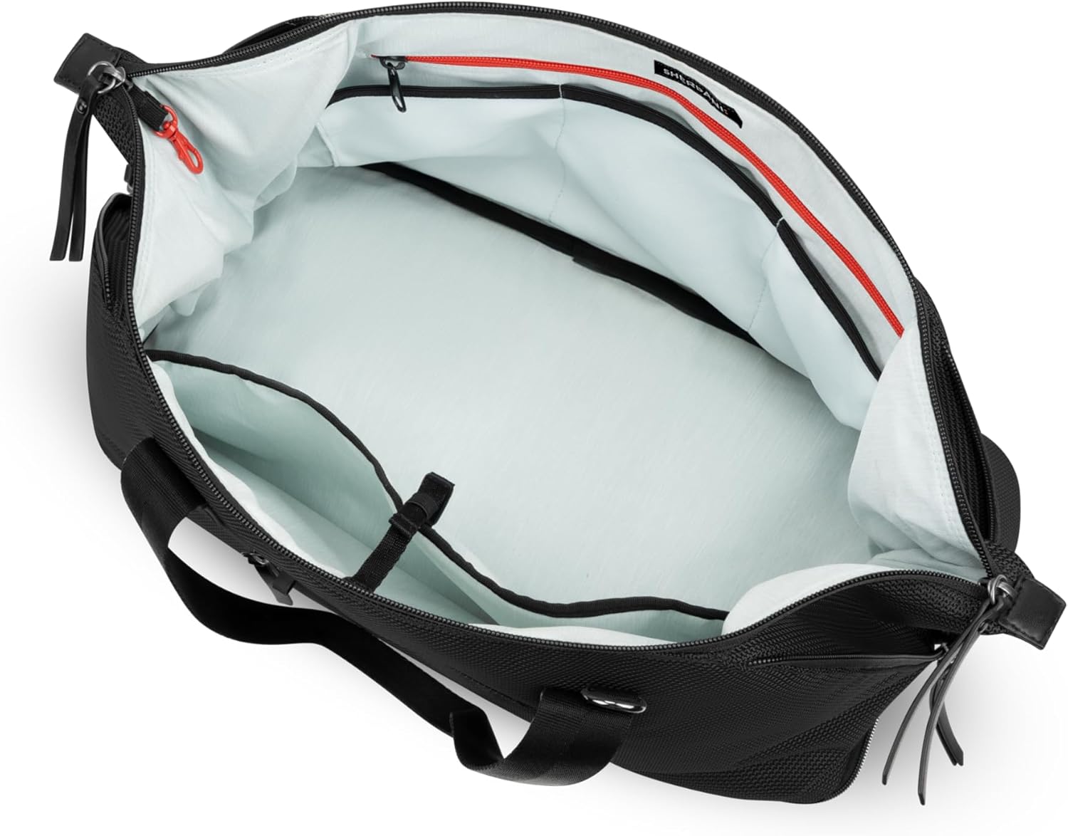 Sherpani Boston, Anti Theft Weekender Bags, Travel Duffel Bag, Carry On Tote Bag with Removable Shoe Bottom Compartment