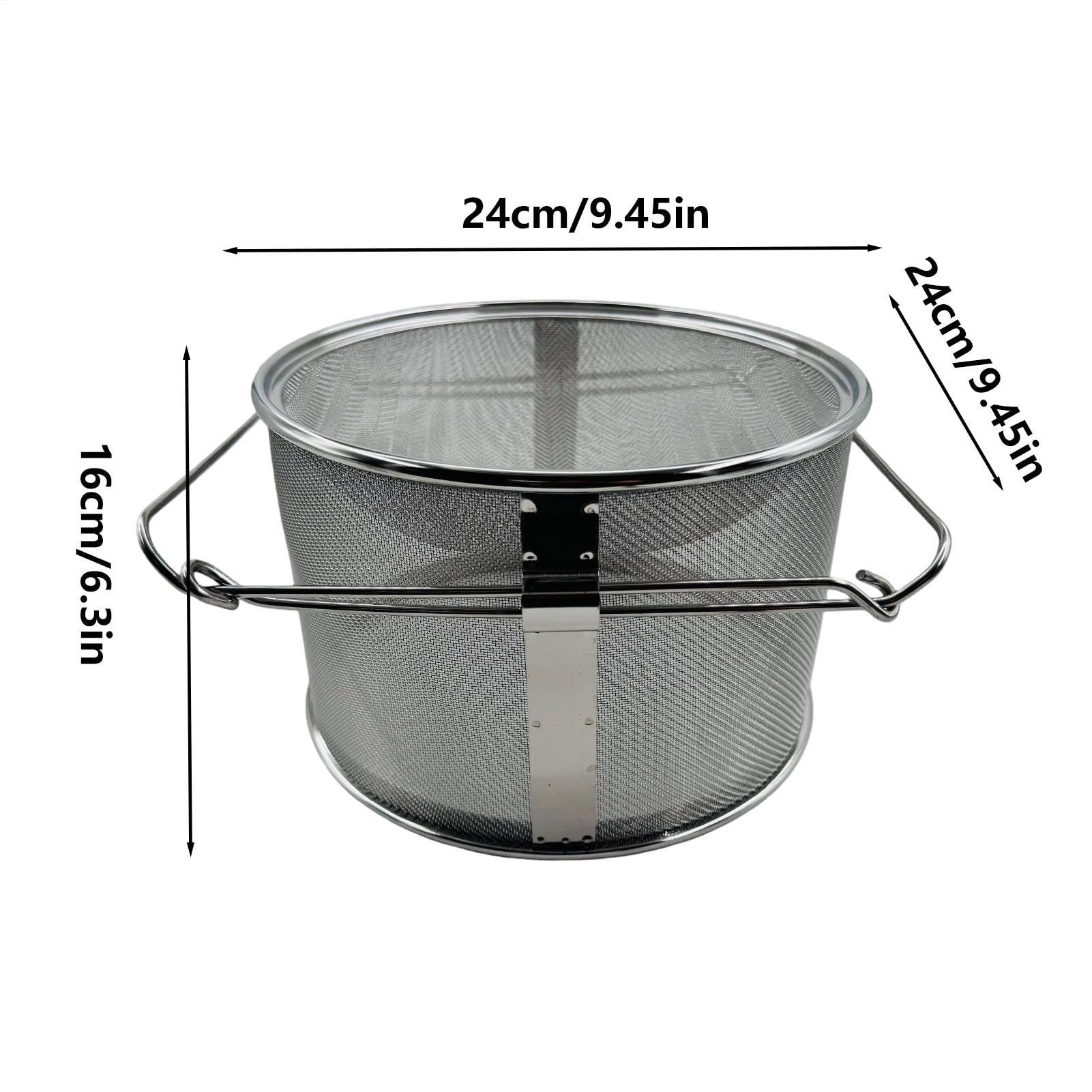 Filtro per il Miele Estrattore a Rete in Acciaio Inossidabile | Attrezzatura Per La Raccolta E Filtraggio Del Miele Per Burro Miele Apicoltura Alveari Apicoltori Cucina Preparazione