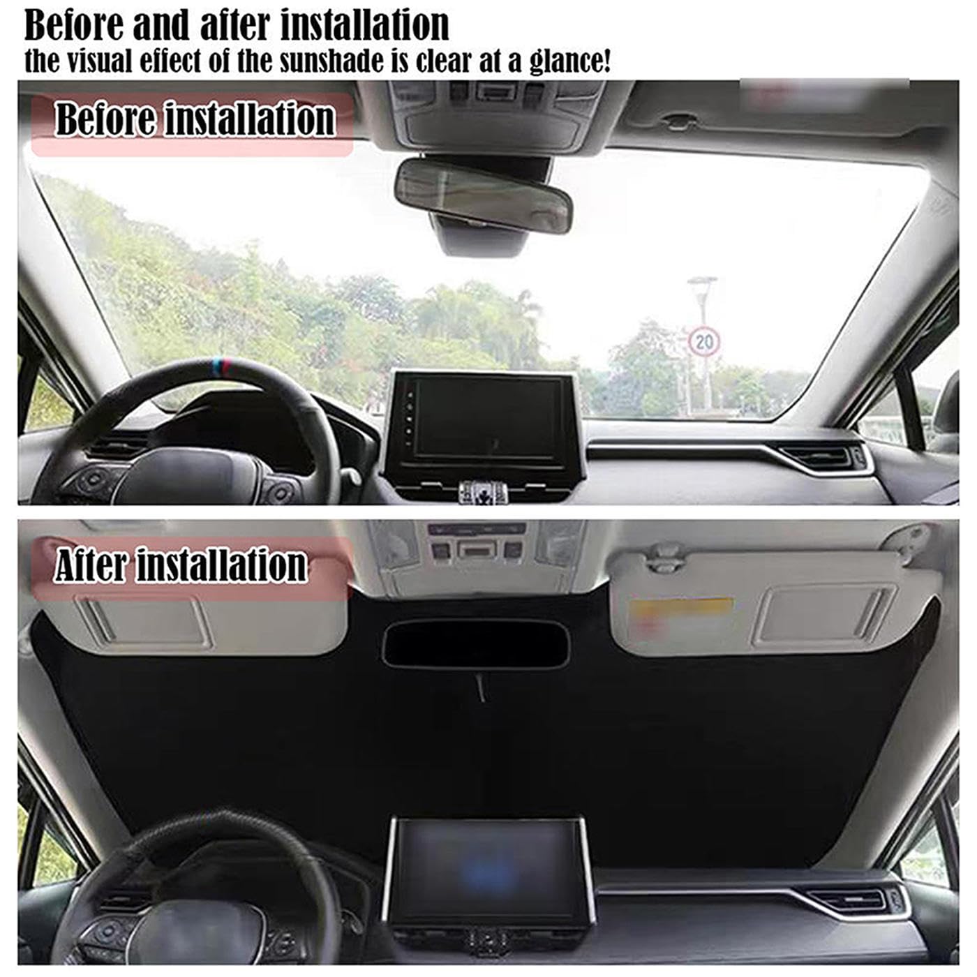 Autozonwering Voor Kia EV6 CV 2021 2022 2023 2024 Auto Front Shield Window Zonnescherm Voorruit Achterzijde Gordijn Zonnescherm Vizier Auto zonnescherm(4Side and Back