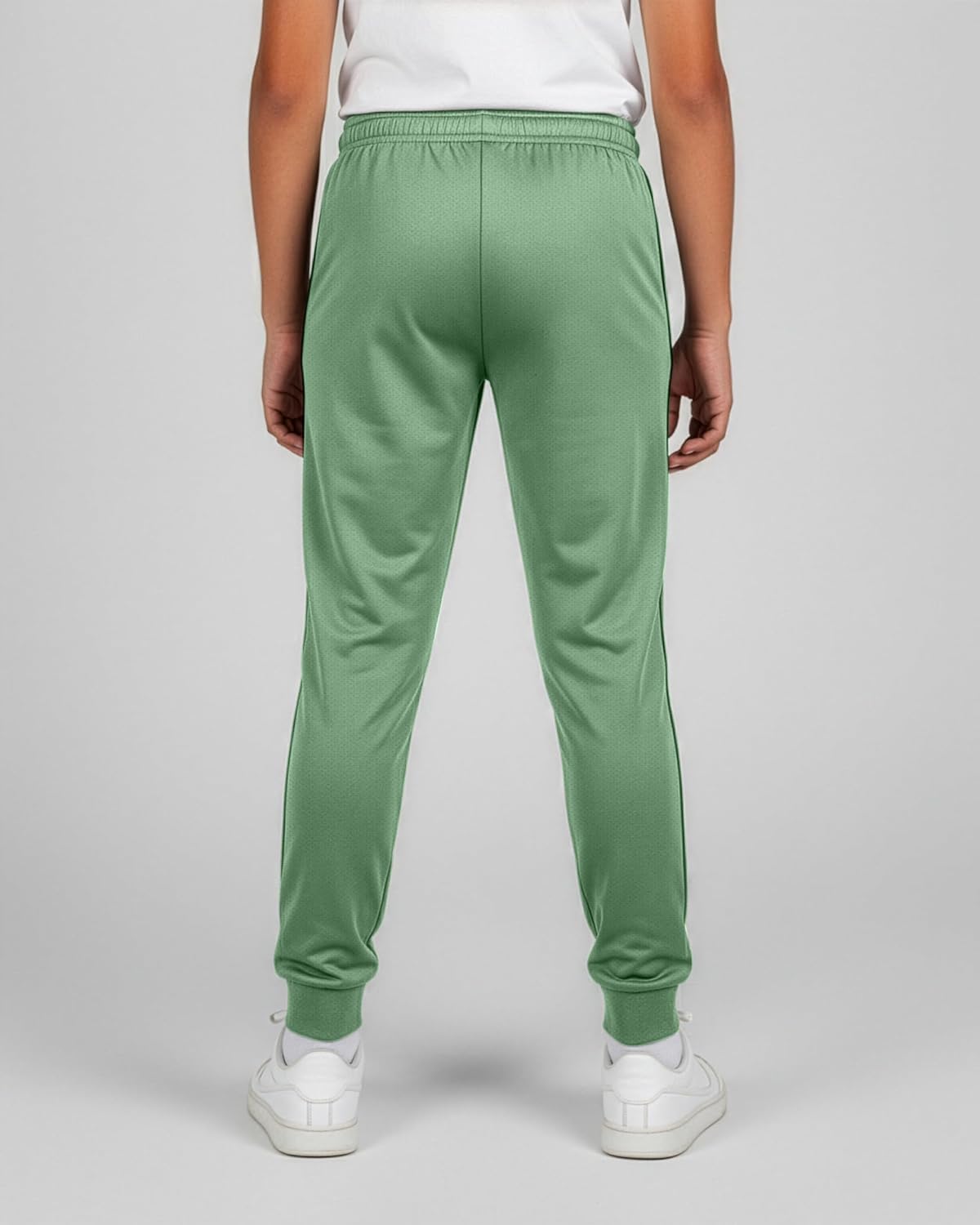 Real Essentials 3 Pack: Boy's Mesh Jogger Sweatpants - Youth Kids Baseball Football Athletic Pants with Pockets - Image 6