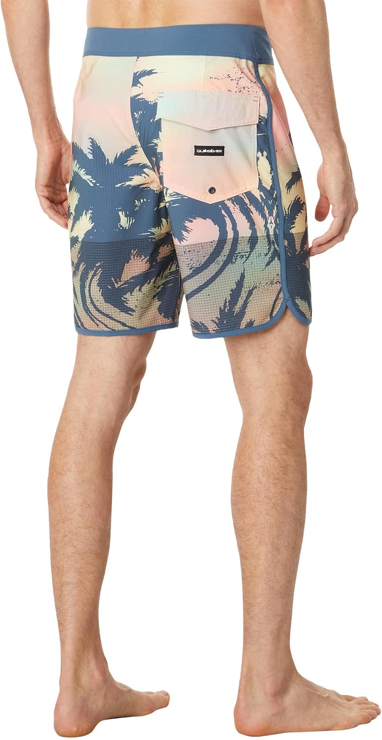 Quiksilver Men's Standard Heritage Scallop 19 Boarshort Swim Trunk