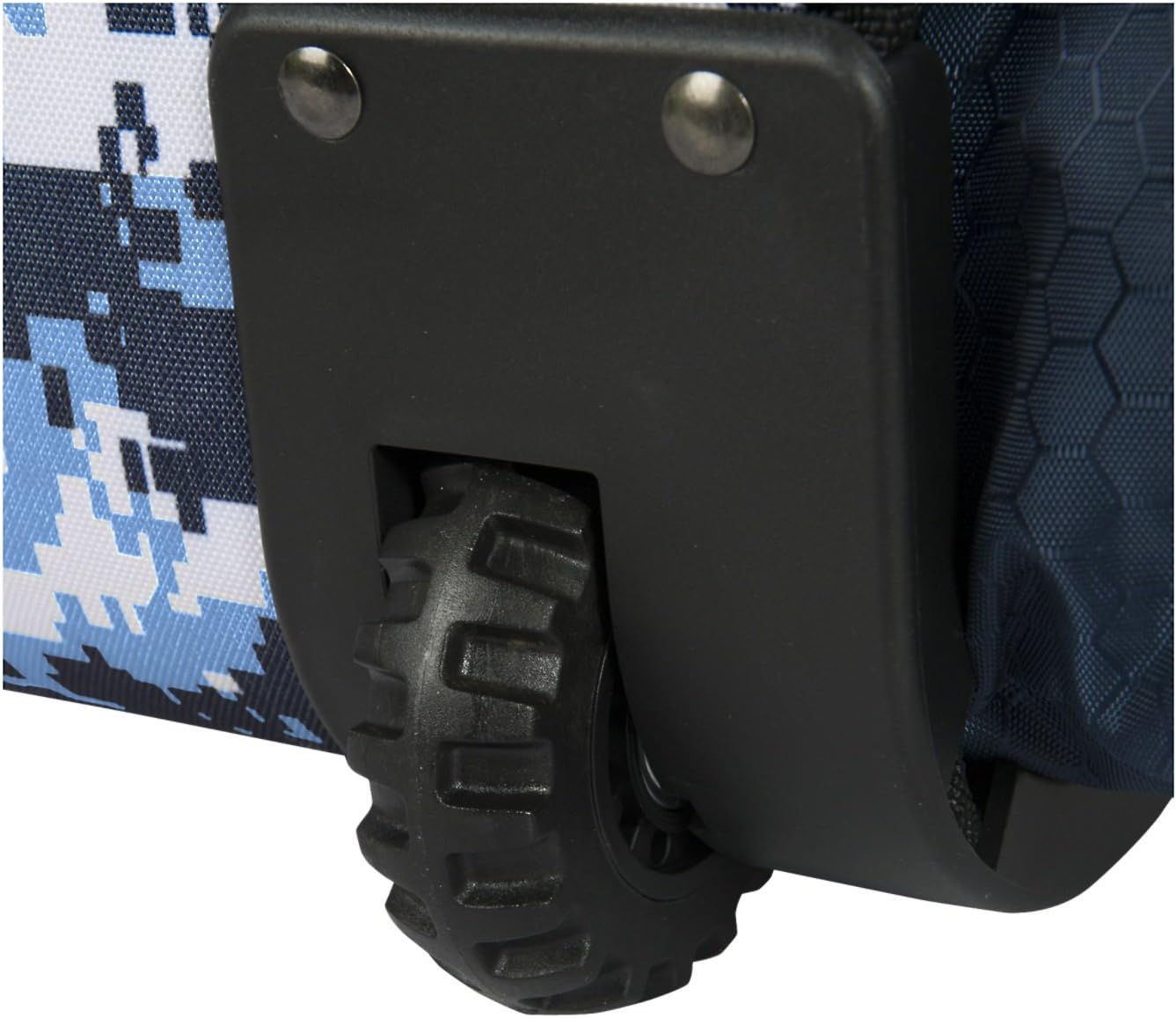 Boombah Rolling Superpack Baseball / Softball Gear Bag - 23-1/2" x 13-1/2" x 9-1/2" - Camo Series 20 Colors - Telescopic Handle and Holds 4 Bats - Wheeled Version