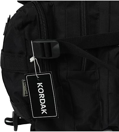 KORDAK 45 Lt Taktik Sırt Çantası - Fonksiyonel Outdoor Tactical Çanta, 42, ASKSIRT42YENİSİYAH, Siyah, üniseks-yetişkin