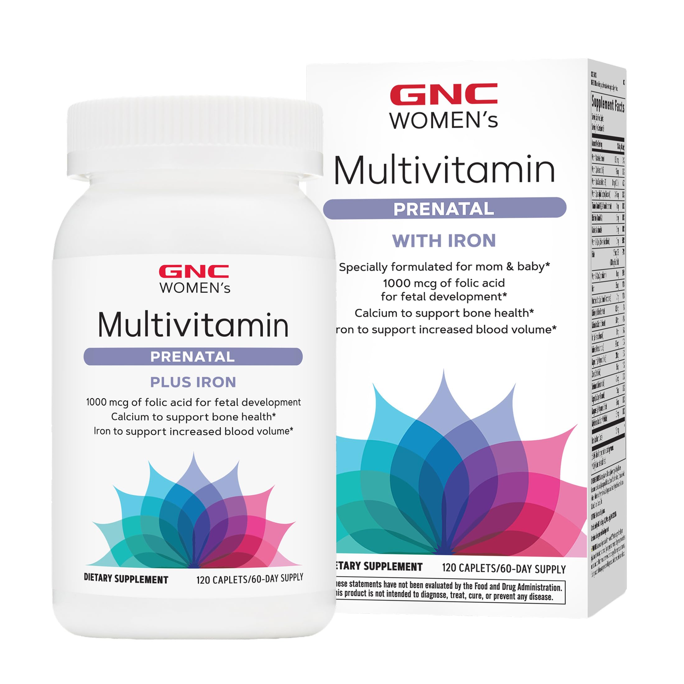 GNC Women's Prenatal Multivitamin Formula with Iron