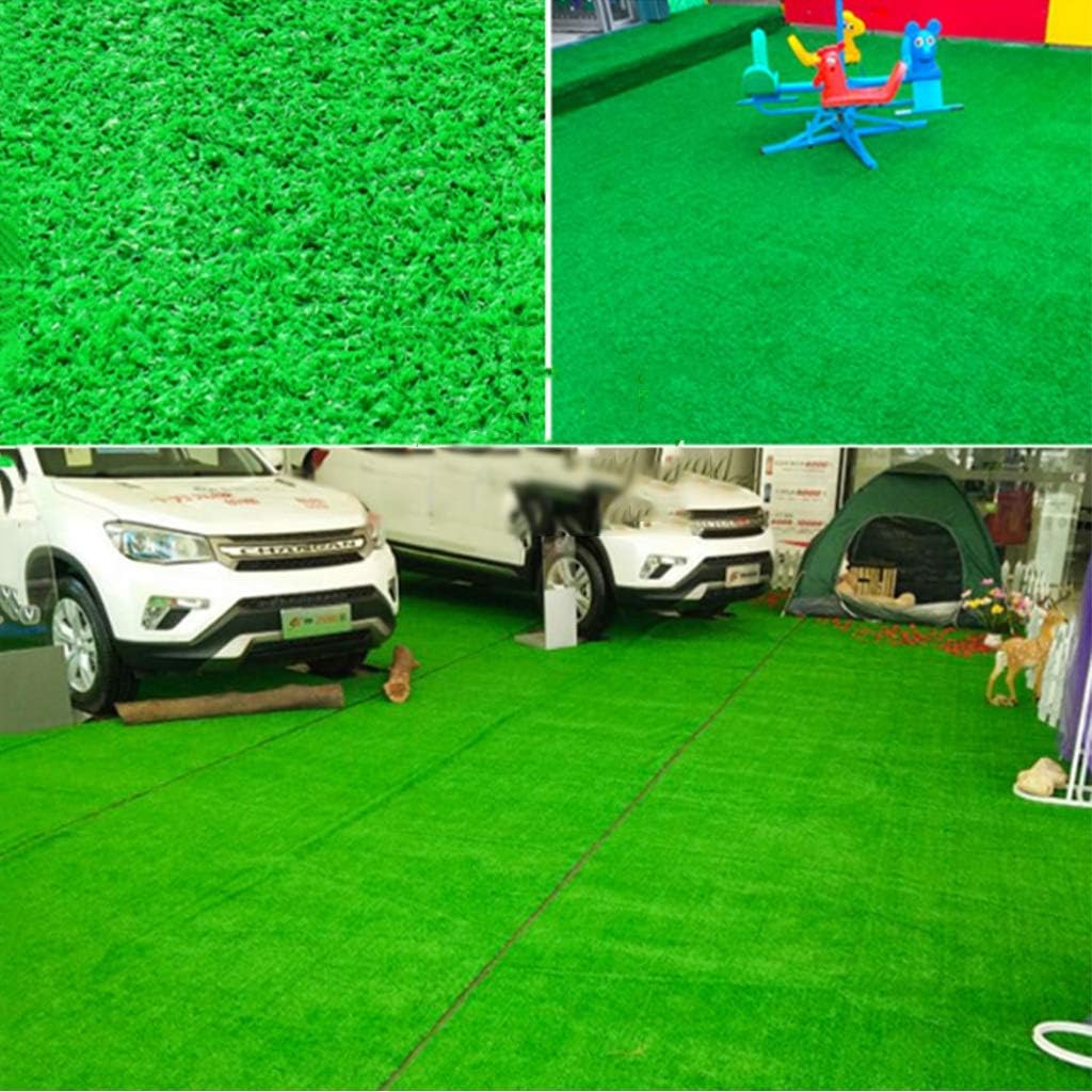 Ultra high Density Artificial Grass Carpet Width 2m Garden Balcony Artificial Grass 15mm Pile Height (2x9m)