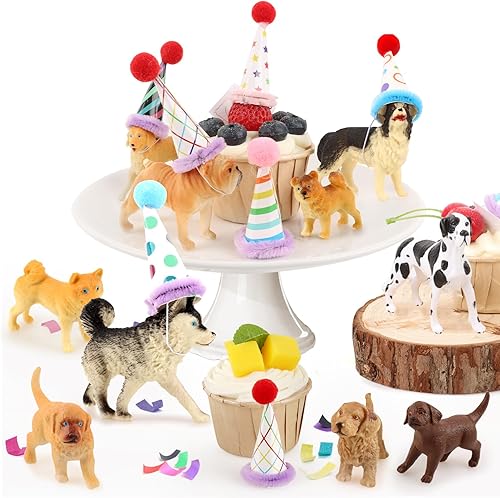 Miniatura 102 de Hooqict 26 piezas de decoraciones de pasteles de los años 80 y 90, decoraciones retro de los años 80 de hip hop con bolas de purpurina para cupcakes