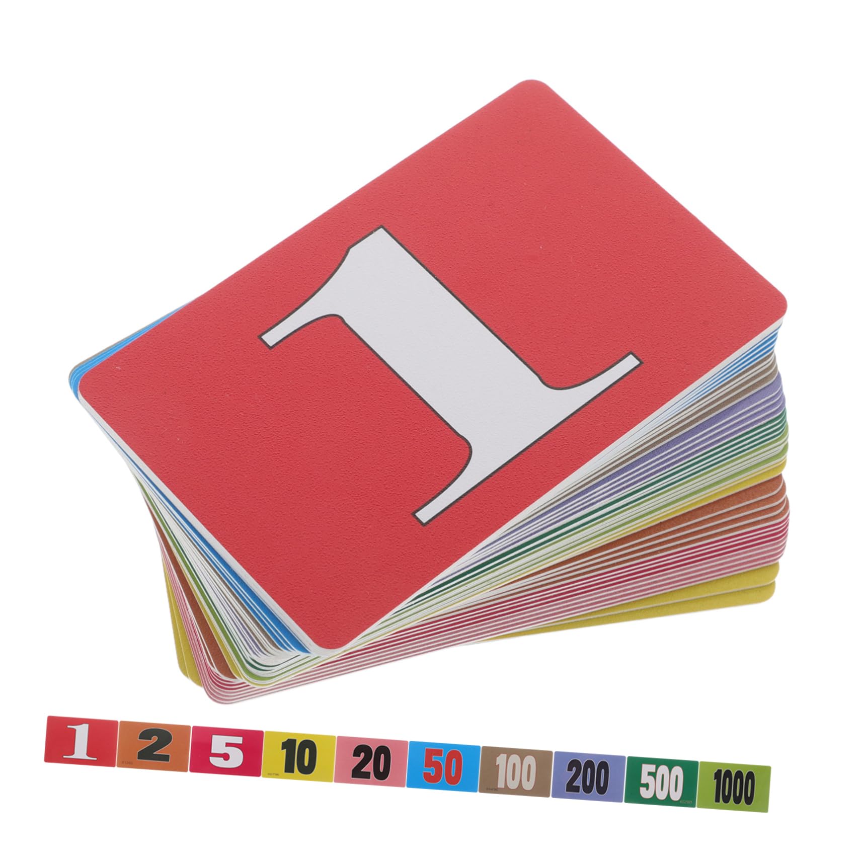 JUMPLAWN 40 Pcs Bingo Markers Chips Mini Poker Chips Poker Chips Denominations Tokens Blank Tiles for Games Calculation Markers Game Cards Plastic Game Chips