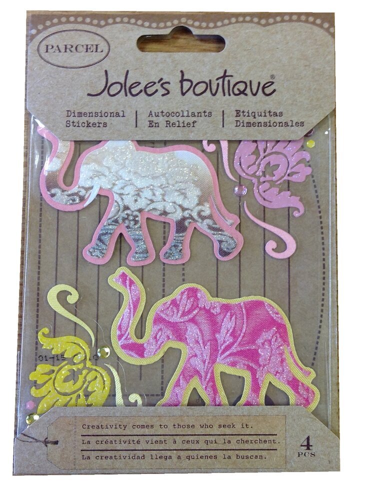 EK Success Éléphants Cachemire perforatrice loisirs créatifs album