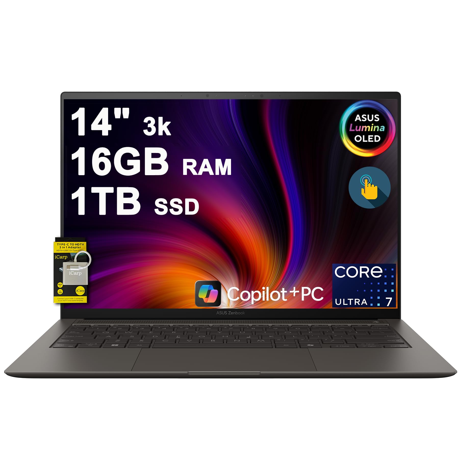 Amazon.com: ASUS Zenbook S14 Laptop 14