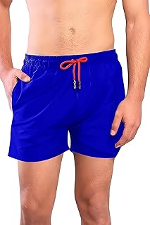 شورت مقاوم للماء للرجال بتصميم بجيوب جانبية وبطانة شبكية لمظهر أنيق من ميزا