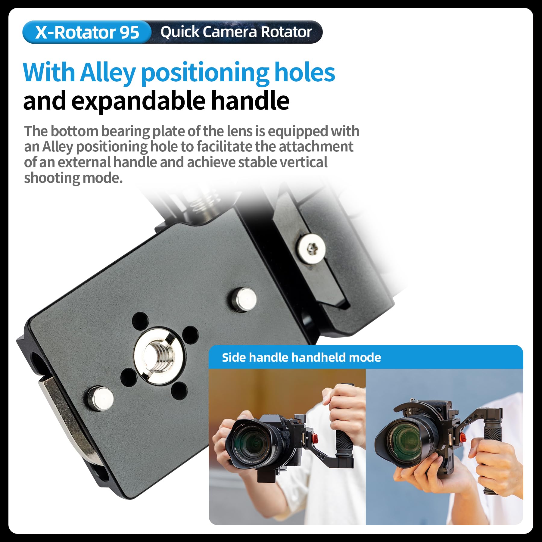 Amazon.com : Fotopro Camera Vertical Bracket, Tripod Mount Ring