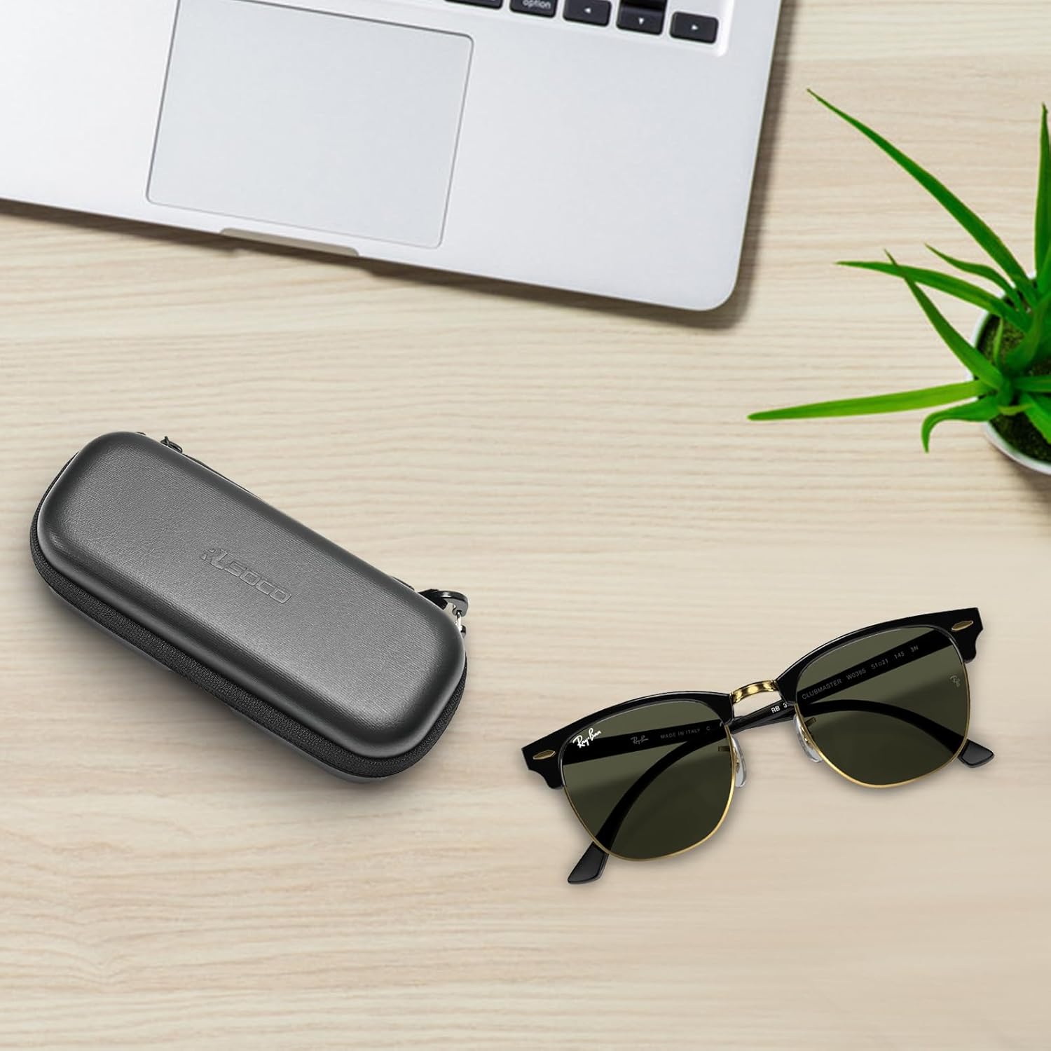 RLSOCO Carrying Case for Ray-Ban RB3516/RB3025/RB3293/RB2132/RB3267/RB3483/RB3548n/RB4171/RB4140/RB3016/RB2140 Classic Polarized Sunglasses and More - Image 7