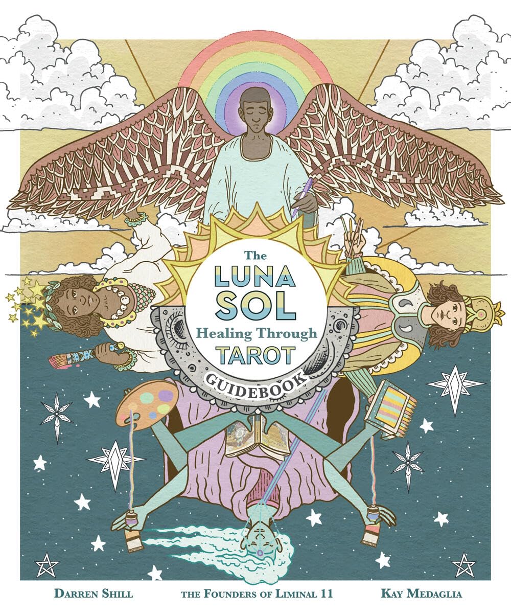 The Luna Sol: Healing Through Tarot (COLOURING BOOKS)
