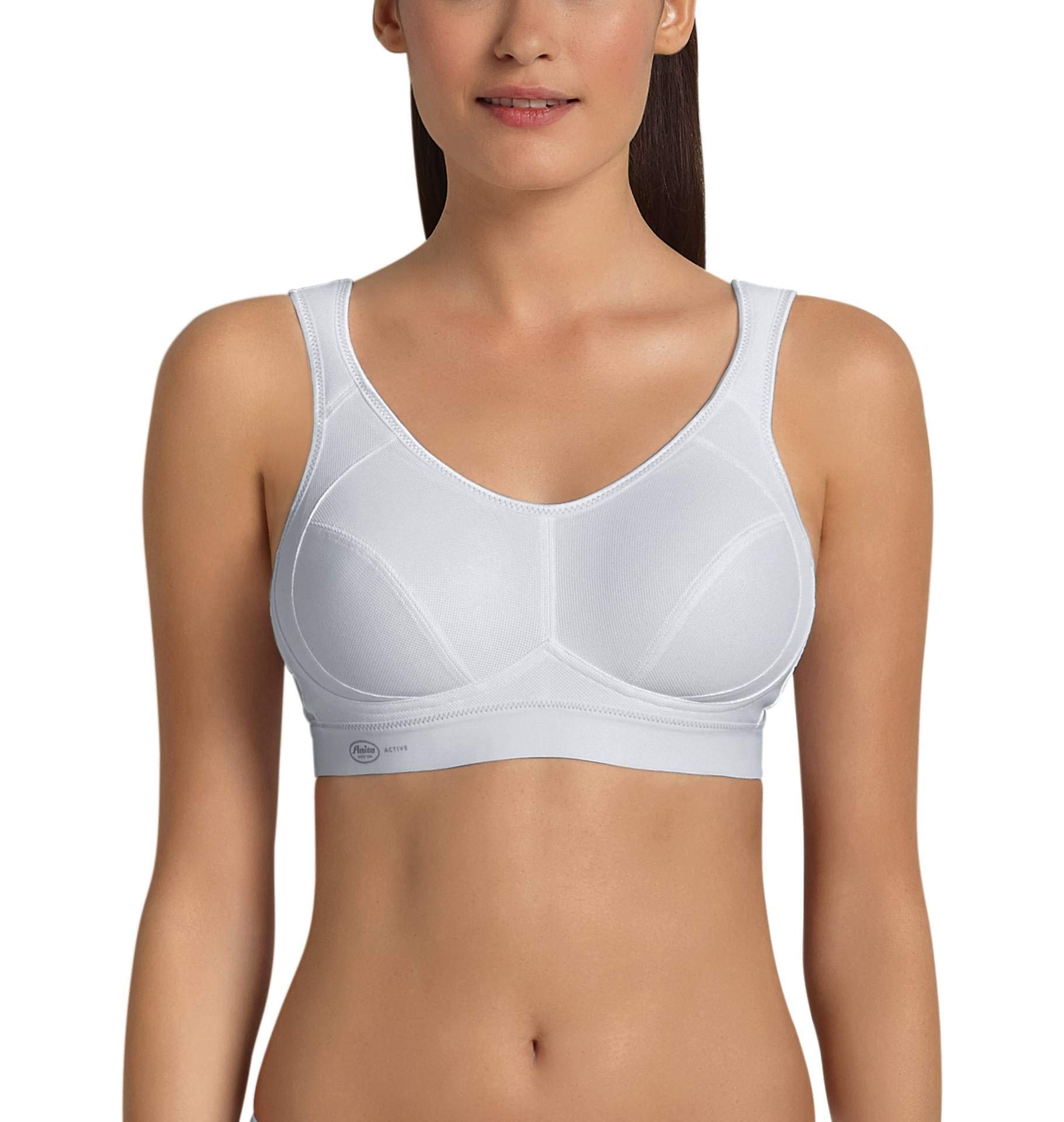 Anita Women's Non-Wired Sports Bra Extreme Control 5527 White 34 D