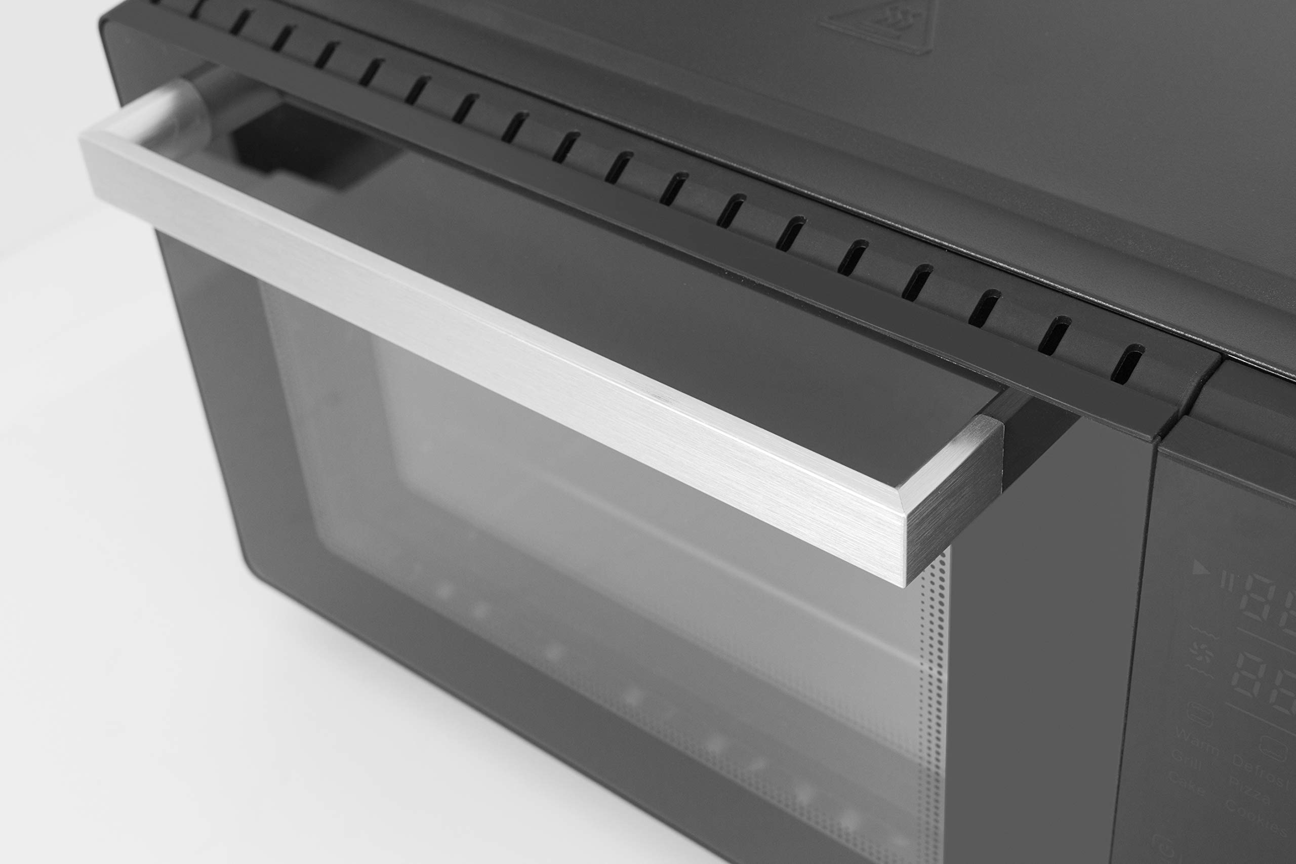 CASO TO26 Design Backofen Heißluft Drehspieß mit Motor Ober- und Unterhitze Mini-Backofen inkl. Pizzastein