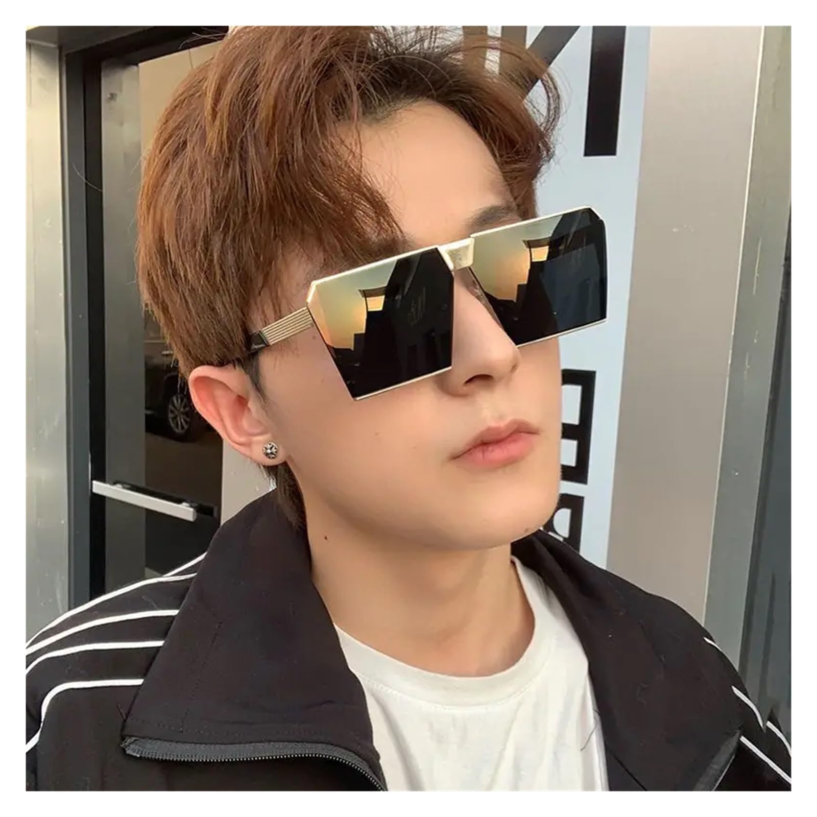 Sunglasses Men's Box Driving Resistant