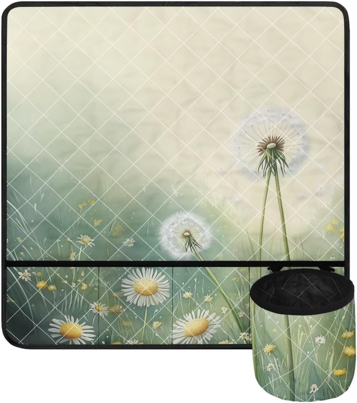 Sewing Machine Mat for Table, Anti-Dust, Butterfly Decor