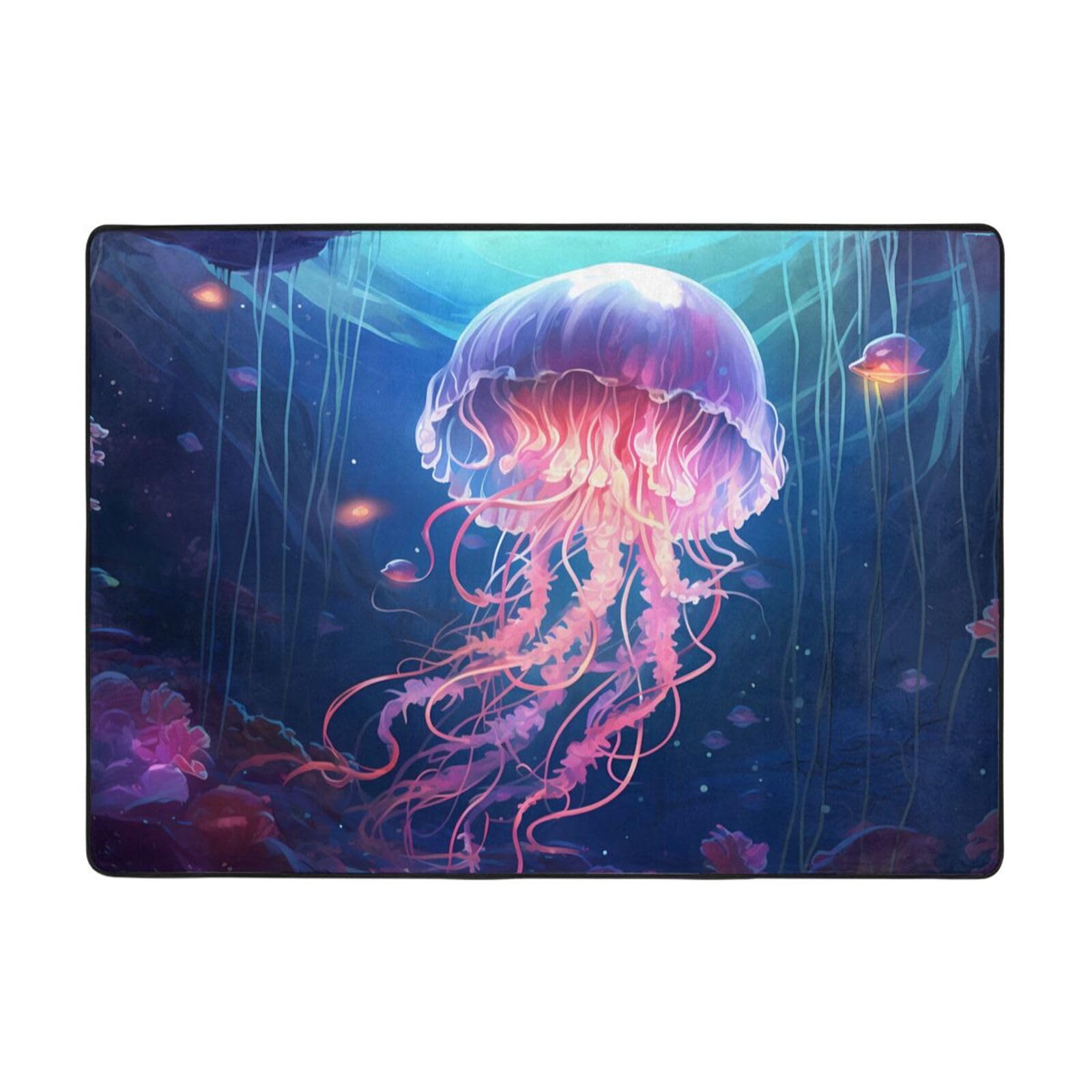 Tapis méduses errantes doux pour réveiller la déco de votre chambre