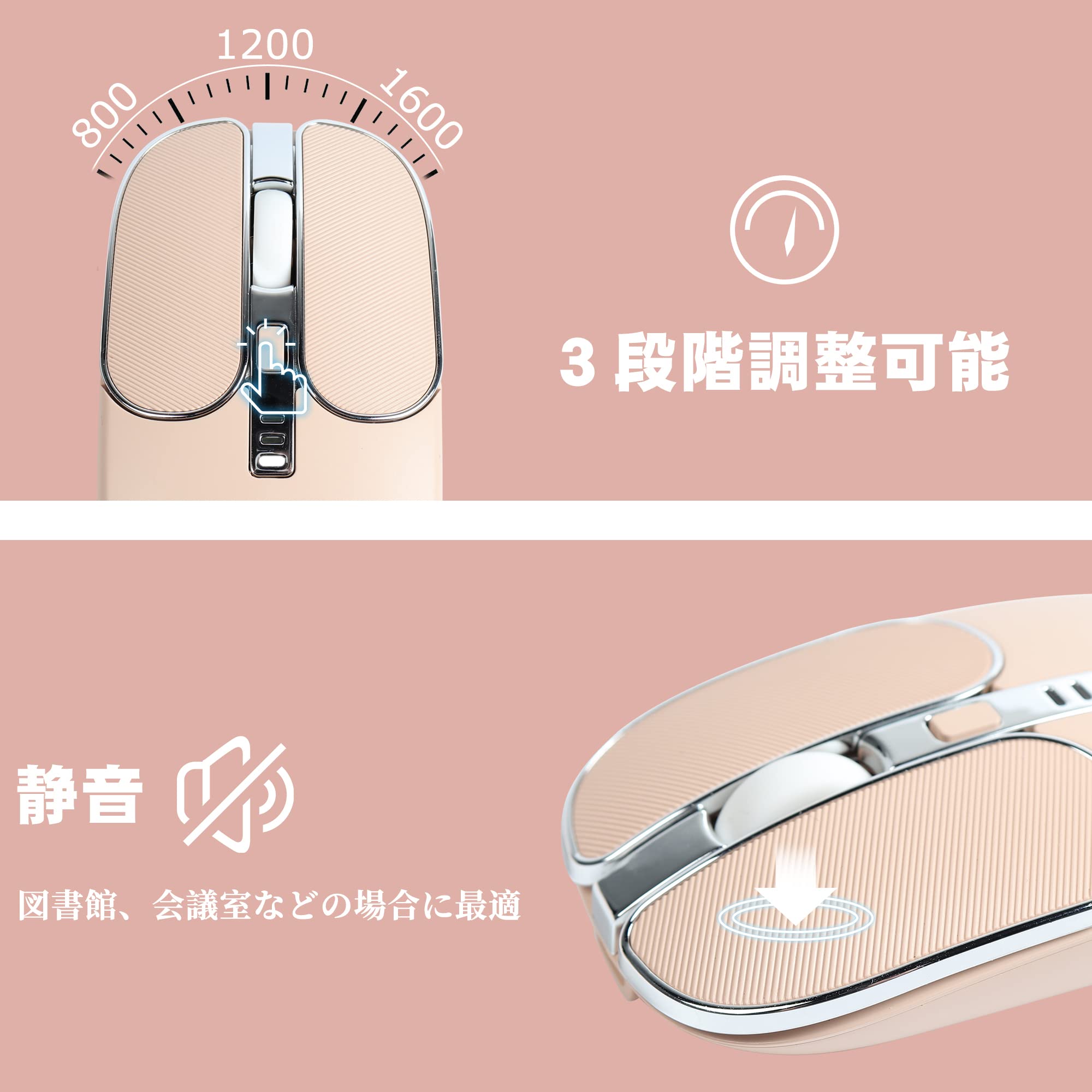 【色: イエロー】Yifeng 無線キーボード マウスセット bluetooth Amazon | Yifeng 無線キーボード マウスセット bluetoothと