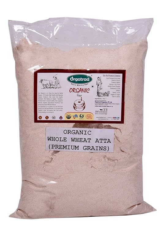 Organic Whole Wheat Flour (10 Kg) by ORGATRAD ORGANIC LowGluten