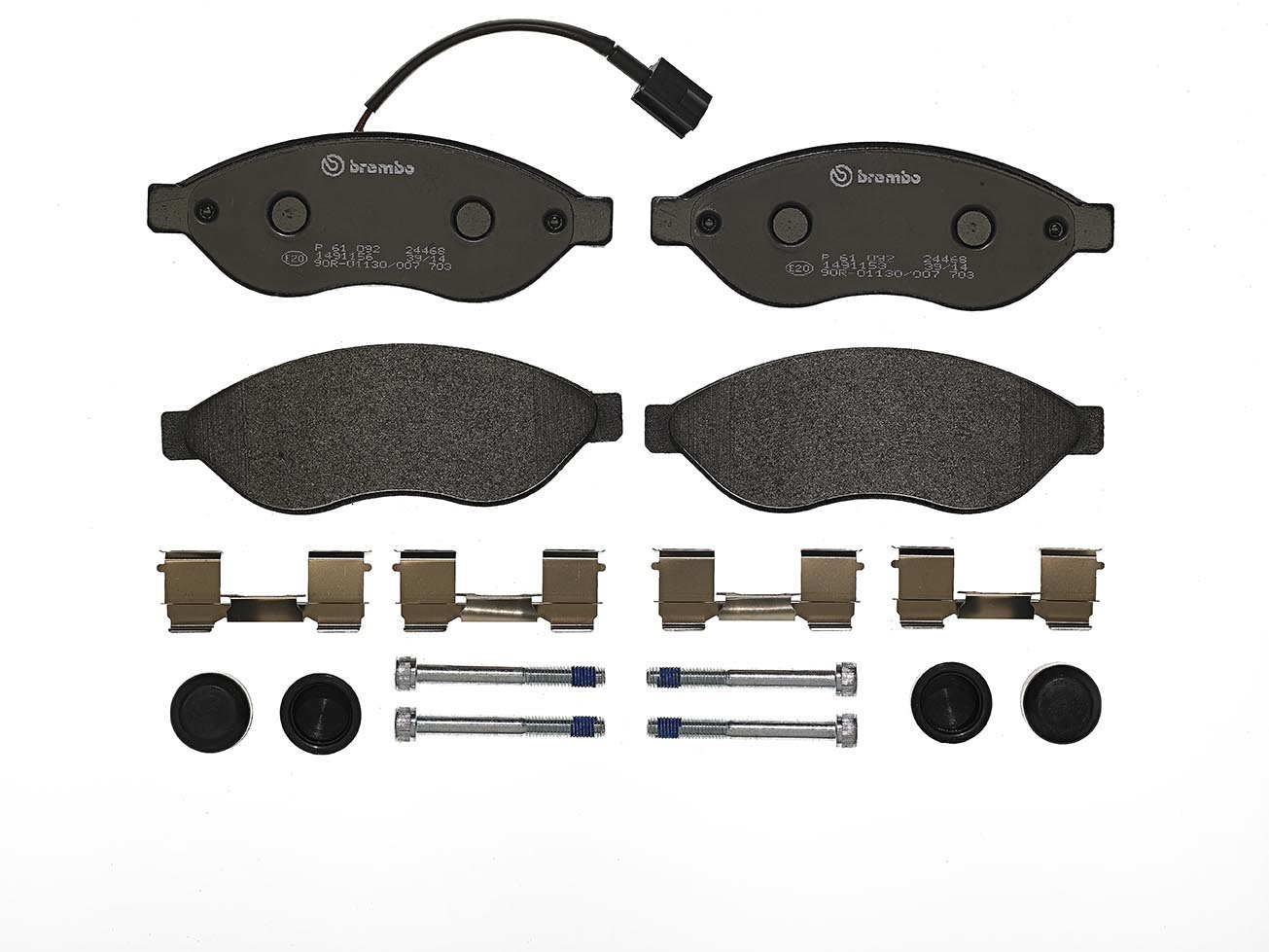 Brembo P68047 Pastiglia Freno Disco Anteriore | Prezzi e Offerte | Patentati