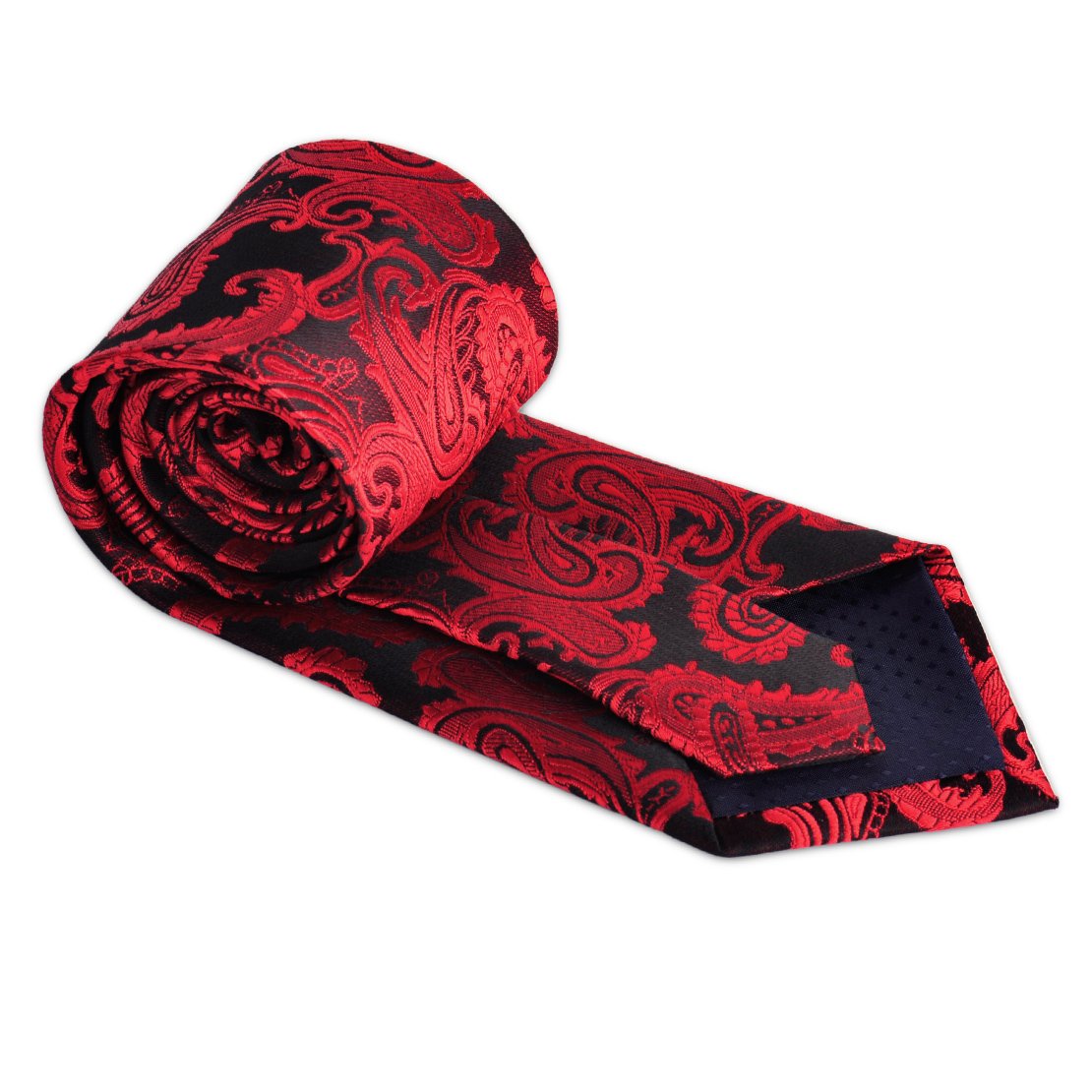 Hombres Paisley Corbata diseño de Rayas Jacquard Corbata Tejido Regalo Set 2