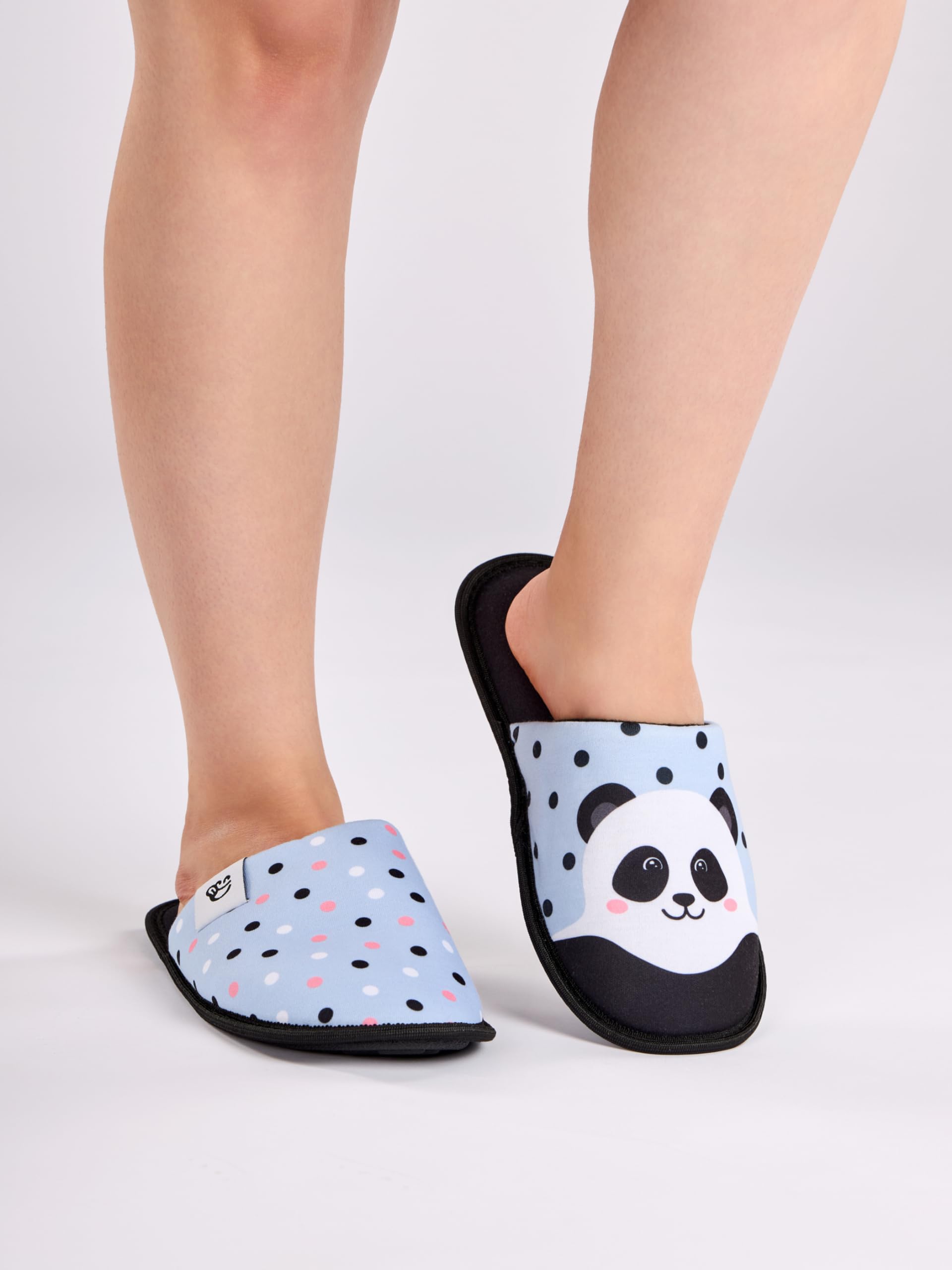 Dedoles Pantofole Donna Uomo & Bambini Ciabatte Memory Foam con tanti Design Unicorno Gatti Caffè Musica Regalo