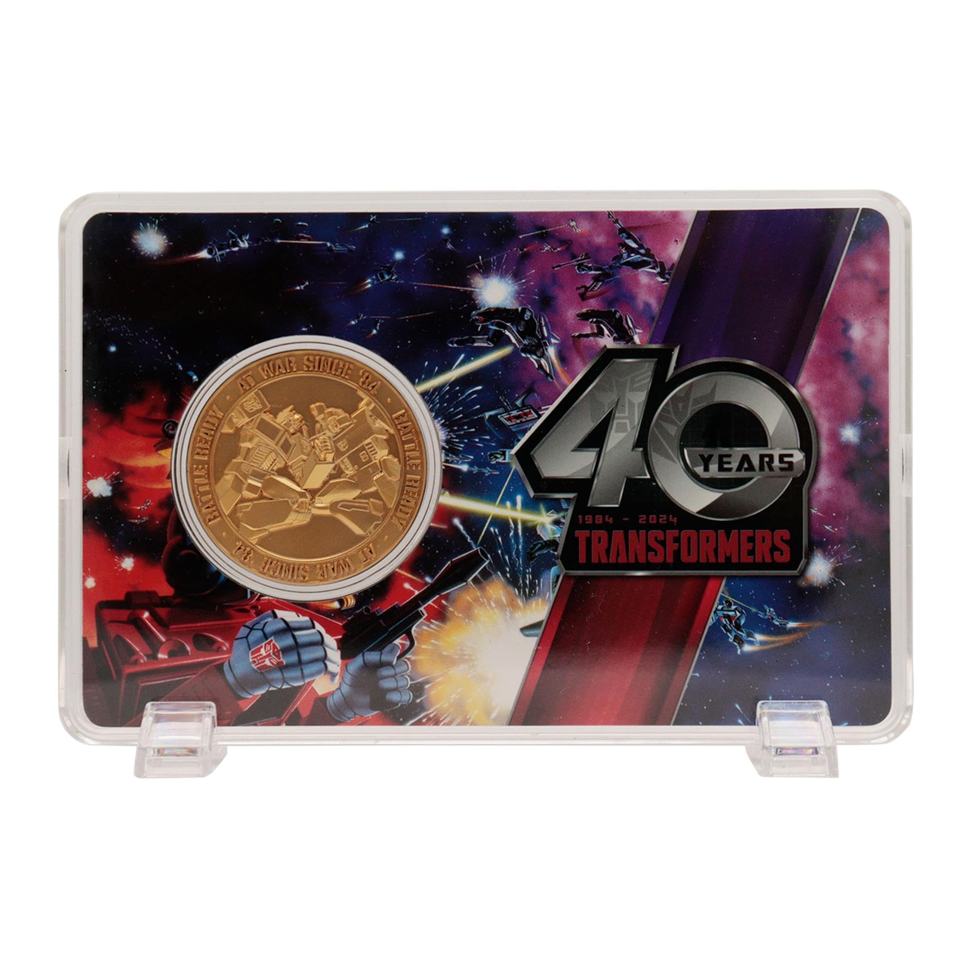Amazon.co.jp: トランスフォーマー 40周年記念 24K 金メッキ コイン