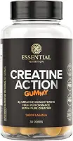 Creatina Creatine Action Gummy sabor Laranja - Essential Nutrition
