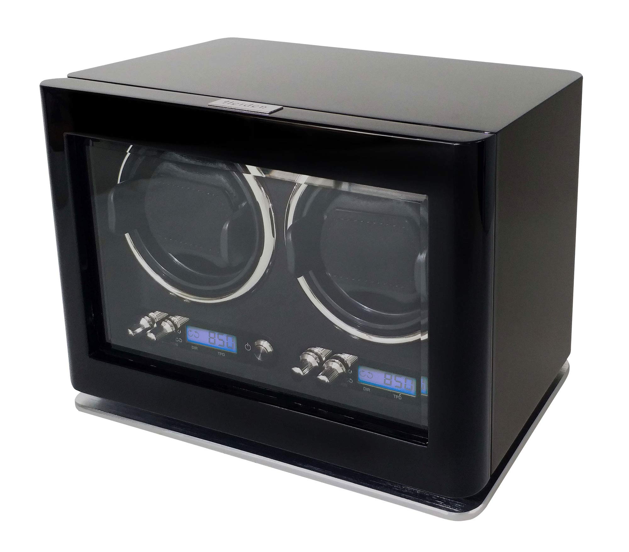 Sponsored Ad - Double Watch Winder - Direct Drive Brushless Motor, LCD Digital Controls - Zero Magnetization, 100+ Setting Combination, Ultra Quiet Nova 2 Watch Winder for Automatic Watches Such as Rolex