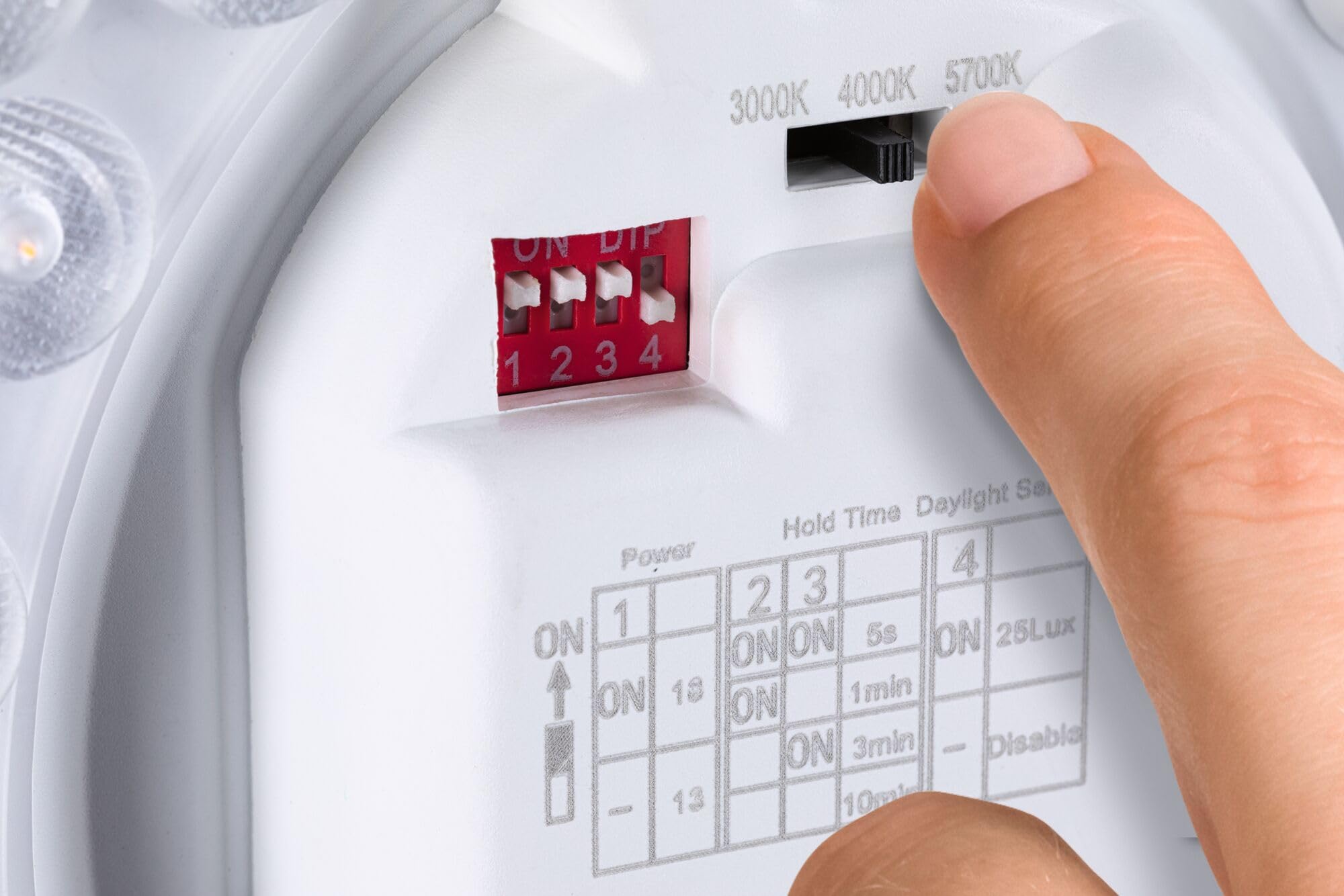 Paulmann 75407 LED Deckenleuchte Leonis Dämmerungsgesteuerter Bewegungsmelder (HF) IP44 3000-5700K 1750lm 230V 16,5W Weiß