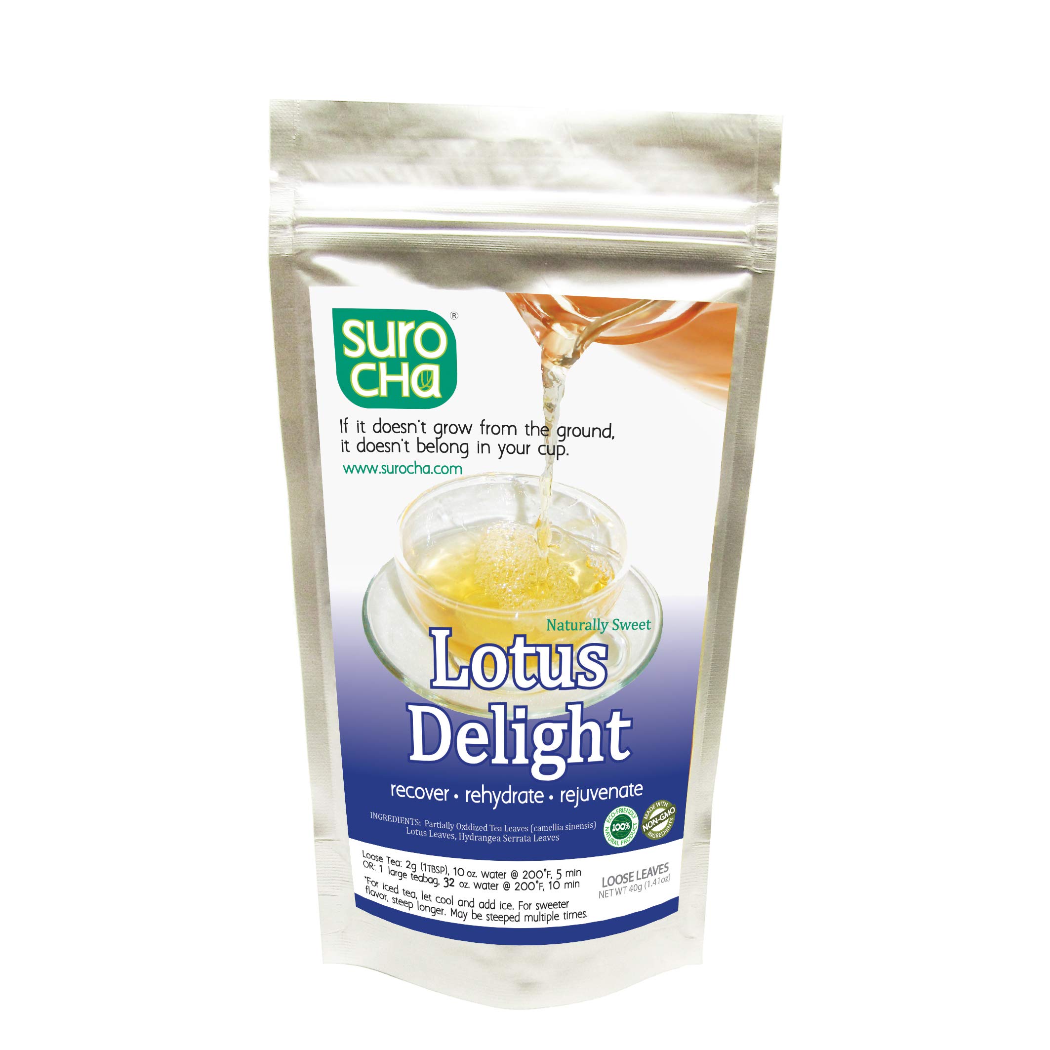Suro Cha Lotus Delight, 40g loose leaf