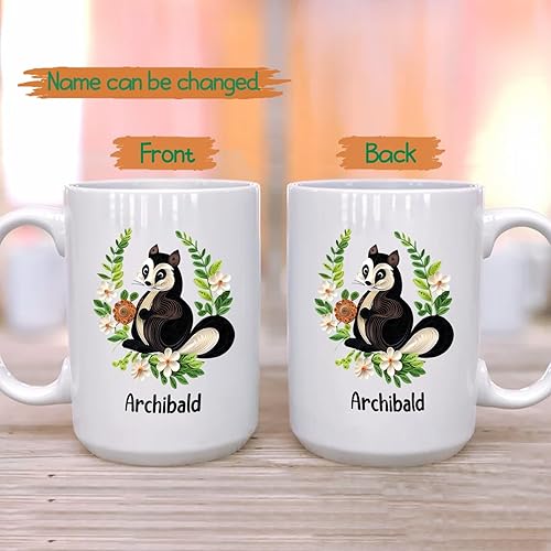 Miniatura 15 de Taza de café personalizada con diseño de mariposa de arte de origami, regalo para cumpleaños de amigo, compañero de trabajo, taza de cerámica blanca