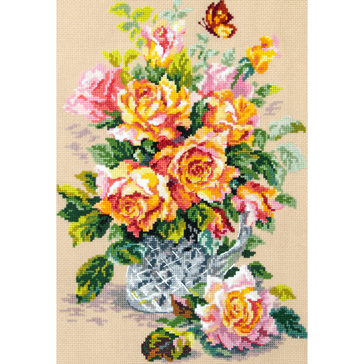 Magic Needle Kreuzstichset "Licht Der Faszination" – Zweigart Edition, 17x23 Cm, Mit Aida-Stoff & Garn, Inkl. Nadel & Anleitung
