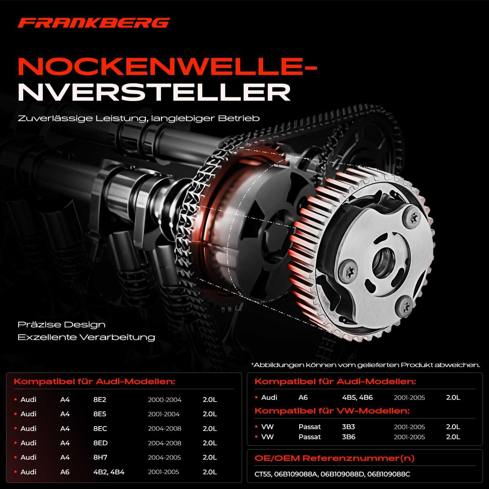Frankberg Nockenwellenversteller 06B109088C