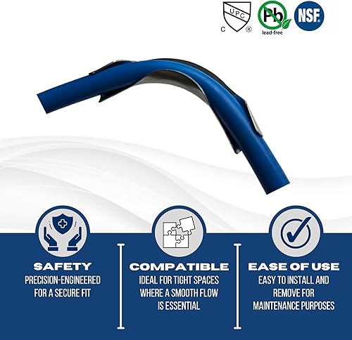 Miniatura 5 de 10 piezas XFITTING 34" PEX TUBING BEND SUPPORTS METAL