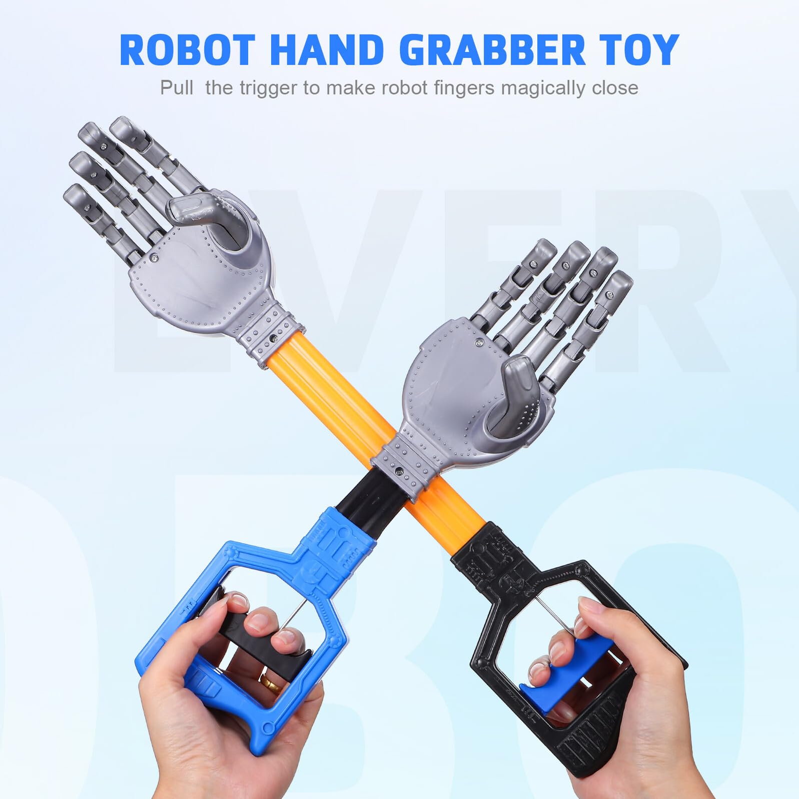 CLISPEED Bras Robotique Interactif Pince Mécanique Plastique 3 pièces