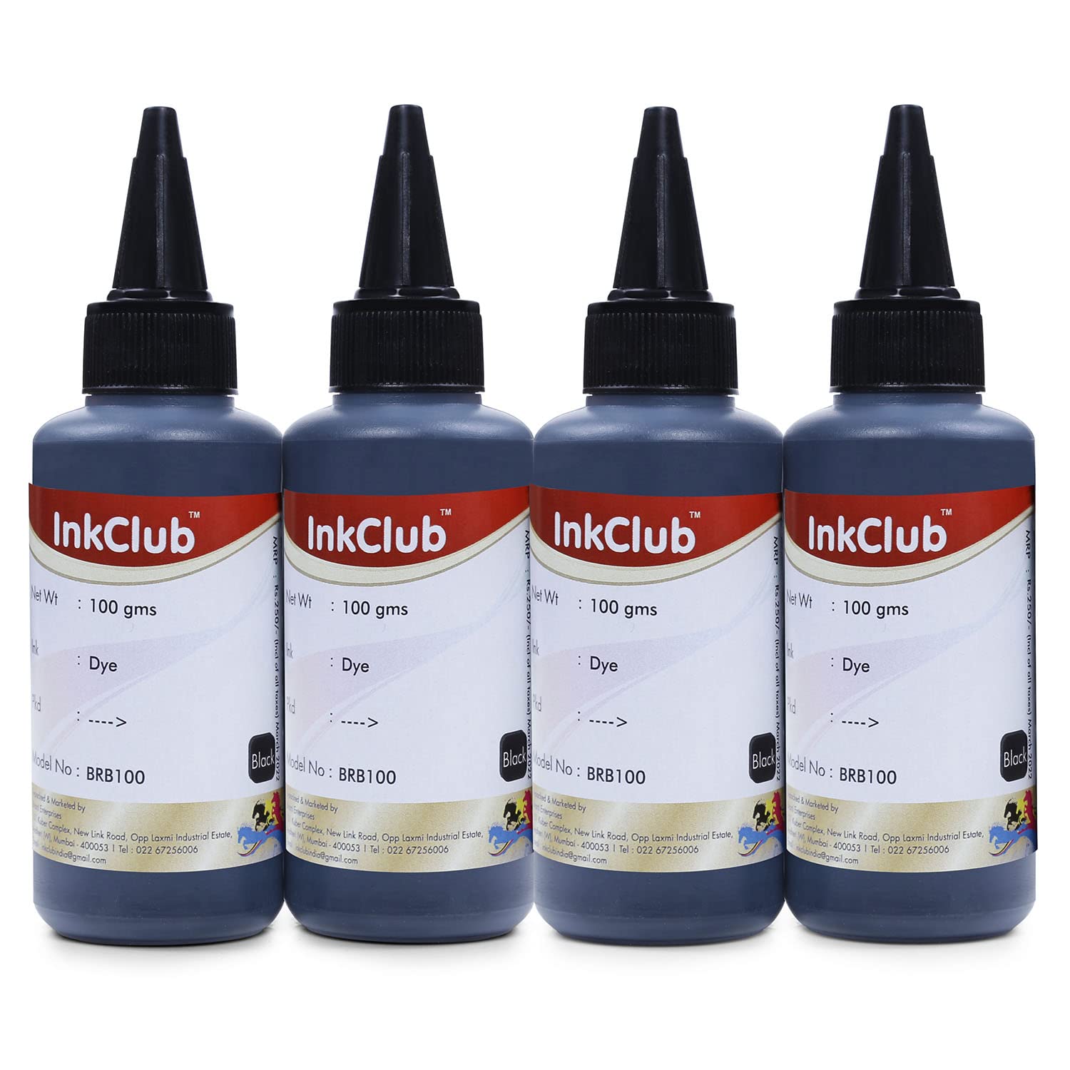 See full amazon price history chart for Inkclub 100ml Compatible Black Dye Refill Ink for Brother Printers(Set of 4 Bottles) Inkclub 100ml Compatible Black Dye Refill Ink for Brother Printers(Set of 4 Bottles) (B017DF6JF4) Amazon Price History, Amazon Price Tracker