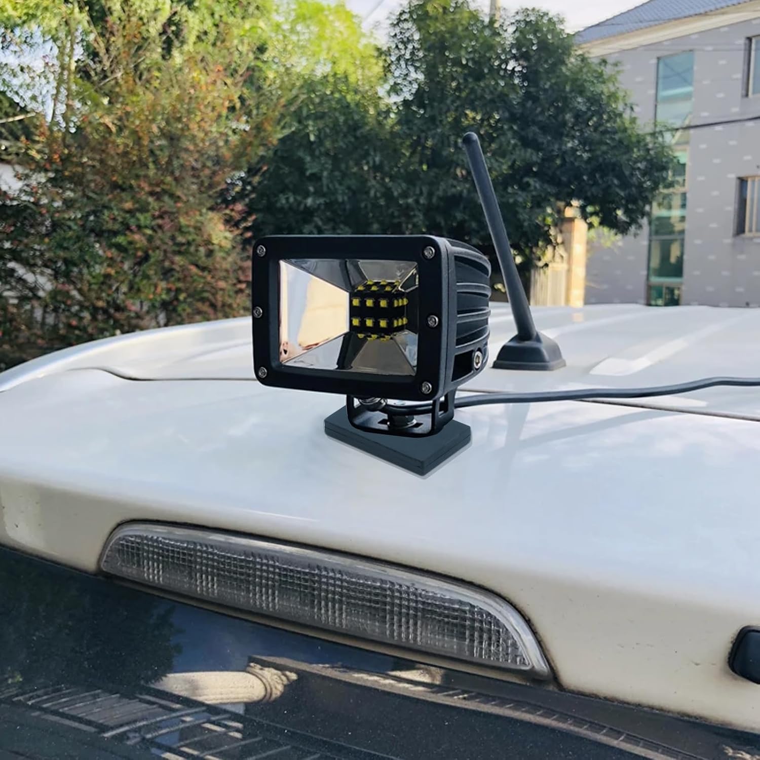 10Pcs Rubber Coated Magnet, Rectangular Rubber Neodymium Anti Scratch Magnet Mount Base for Lighting Camera Tools Equipment Household, Dual-Hole M5, 1.25 * 2 * 0.27"