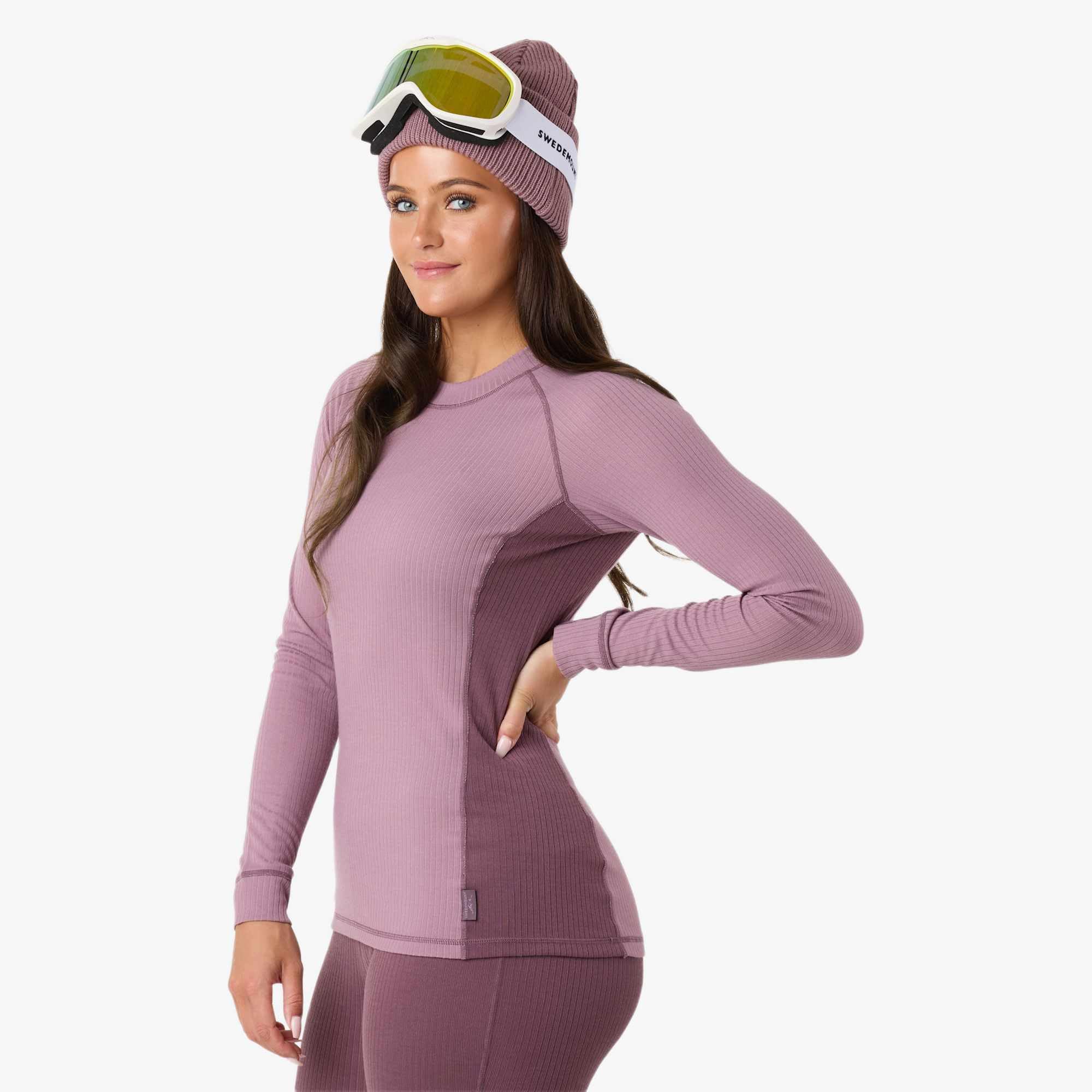 Swedemount Nordic Active Ensemble de sous-vêtements – Séchage Rapide, Combinaison Une Pièce pour Femmes, Idéal pour Ski Nordique et Course