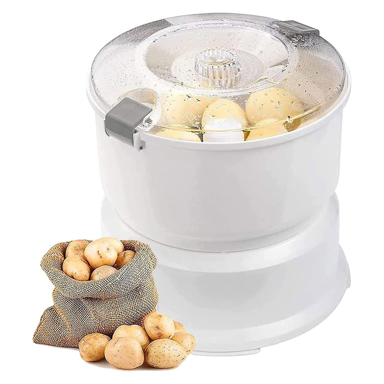 Pelador de Patatas eléctrico de 85 W, pelador de Patatas Comercial, pelador de Patatas eléctrico Comercial, pelador Giratorio automático con accionamiento