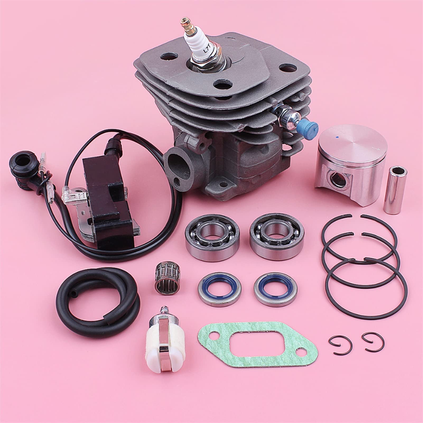 Zestaw tłoka cylindra 47mm, dla Husqvarna, dla 357 359, cewka