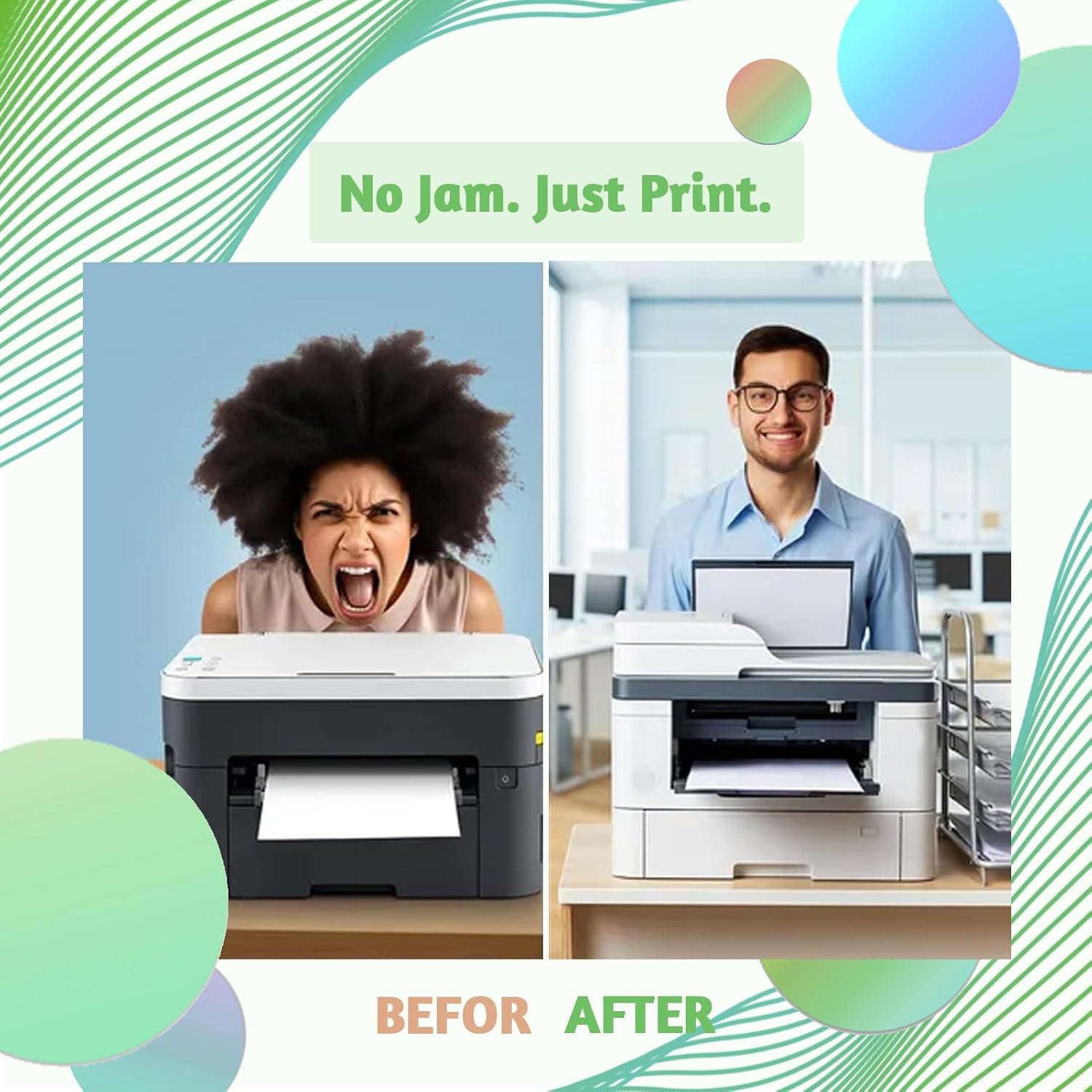 KV-SS039 Pickup Roller Replacement for Panasonic KV-SS039 KV-S5055C Printers Paper Feed Roller / Separation Roller / Feed Tire / Friction Roller / Pickup Feed Assembly 1 Set - Image 5