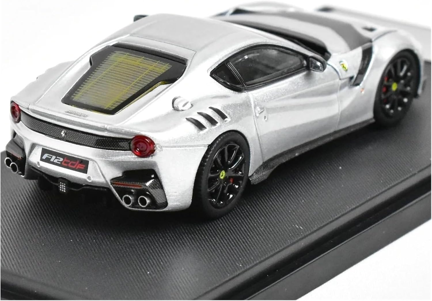 1/64 for F12 TDF V12 Diecast Model Car(Silver B,with Box)