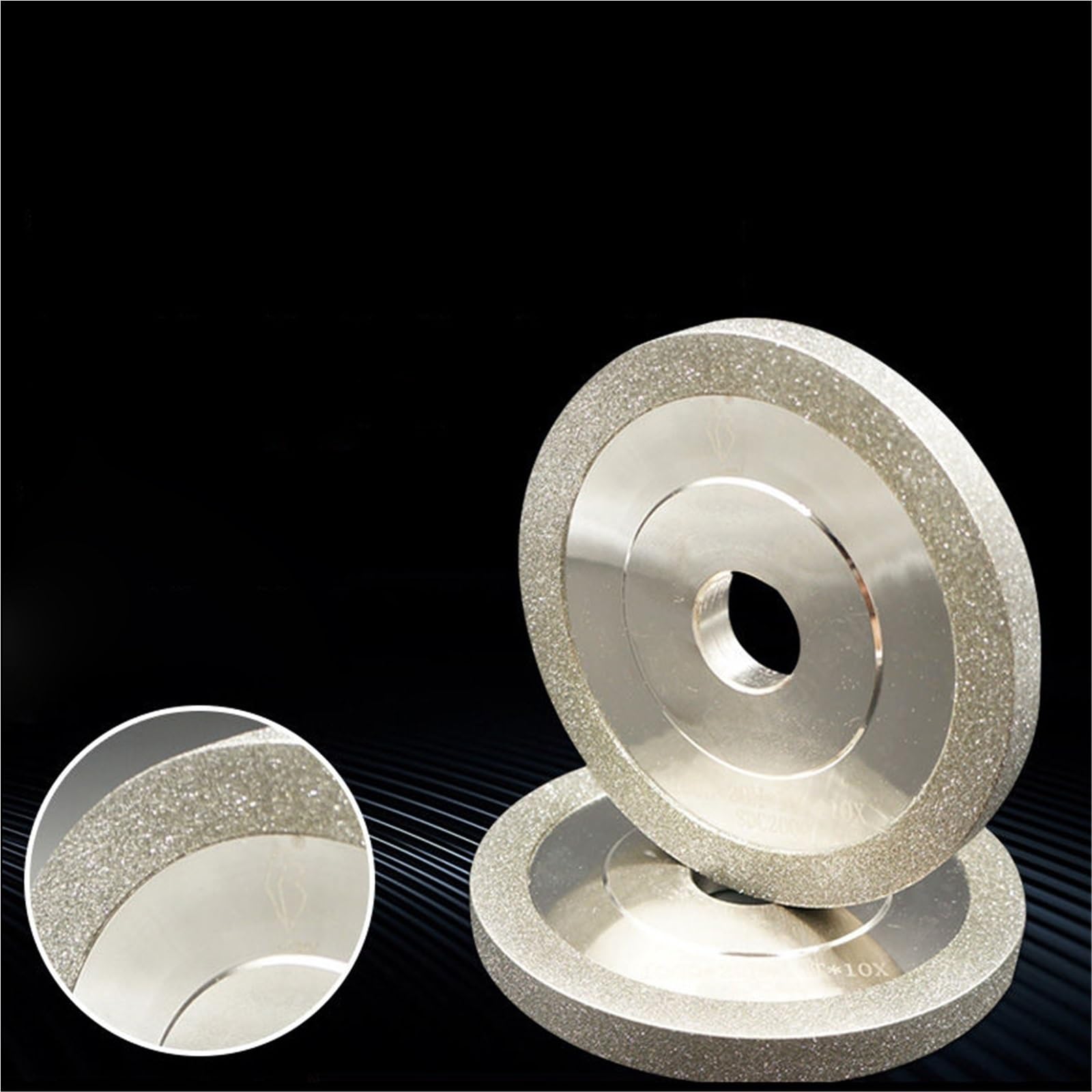 1 szt. 100 mm diamentowa tarcza szlifierska – tarcza CBN do ostrzenia ceramiki, wolframu, stali i jadeitu(150 grit)